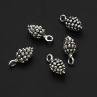 Zinc Alloy Jewelry Pendants, Pinecone, original color, 14mm 