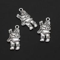 Zinc Alloy Jewelry Pendants, Grandfather, original color, 29mm 