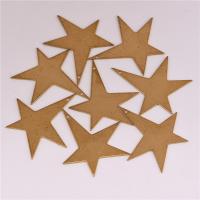 Brass Star Pendants, laiton, étoile, doré Vendu par PC