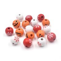Schima Superba Beads, Round, Halloween Design & Christmas Design & fashion jewelry & DIY Approx 4mm 