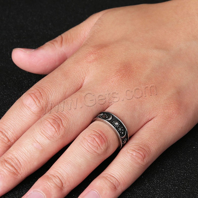 Zinklegierung Fingerring, plattiert, verschiedene Größen vorhanden & für Frau, keine, verkauft von PC