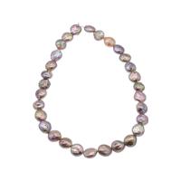Coin Cultured Freshwater Pearl Beads, DIY, purple, 12-13mm cm 