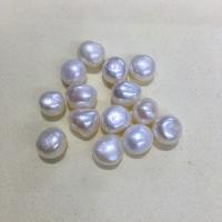 No Hole Cultured Freshwater Pearl Beads, Natural & DIY, white, 7-12mm 