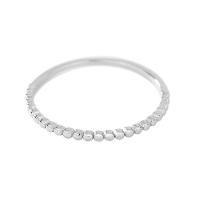 Стерлингового серебра кольцо, 925 пробы, Геометрический узор, покрытый платиной, разный размер для выбора & Женский, 1.3mm, размер:5-8, продается PC