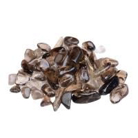 Chips de pierres précieuses , quartz fumé, pepite, normes différentes pour le choix & aucun trou, bronzé, Vendu par kg