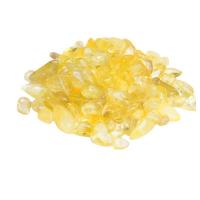 Gemstone Chips, Citrine, Nuggets & no hole, yellow 