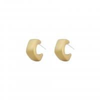 Resin Stud Earring, plated & for woman 