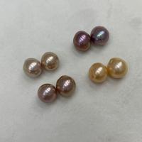 Natural Freshwater Pearl Loose Beads, mixed colors, 10-11mm 