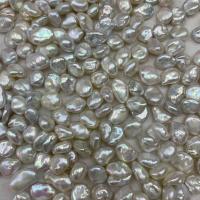 Natürliche Süßwasser, lose Perlen, Natürliche kultivierte Süßwasserperlen, weiß, 8.5-9mm, verkauft von PC