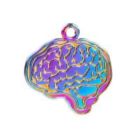 Zinc Alloy Jewelry Pendants, colorful plated, DIY, multi-colored cm 