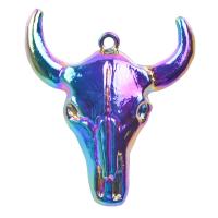 Zinc Alloy Animal Pendants, plated, DIY, multi-colored cm 