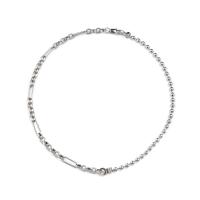 Titanium Steel Jewelry Necklace, Unisex, original color Approx 21.7 Inch 