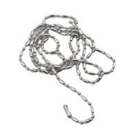 Titanium Steel Necklace Chain, DIY & ball chain, original color 