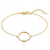 Stainless Steel Charm Bracelet, with 1.97inch extender chain, plated, for woman .08 Inch 