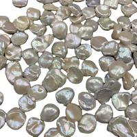 Natural Freshwater Pearl Loose Beads, petals, DIY, white, 14-16mm 