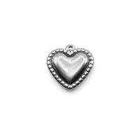 pendentifs de cœur en inox , acier inoxydable, coeur, bijoux de mode, Vendu par PC