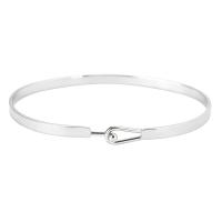Stainless Steel Bangle, plated, polished & for woman 