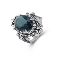 Латунное кольцо с стразами, Латунь, разный размер для выбора & Женский & со стразами продается PC