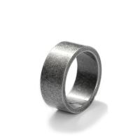 Titanium Steel Finger Ring & for man, 10mm 