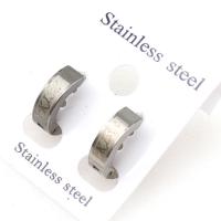 Stainless Steel Huggie Hoop Earring, for woman 