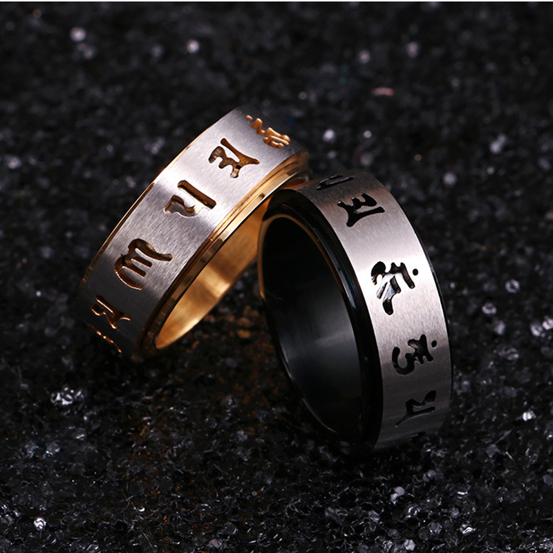 Titanium Steel Finger Ring, plated, Unisex & different size for choice, more colors for choice, US Ring Size:7-12, Sold By PC