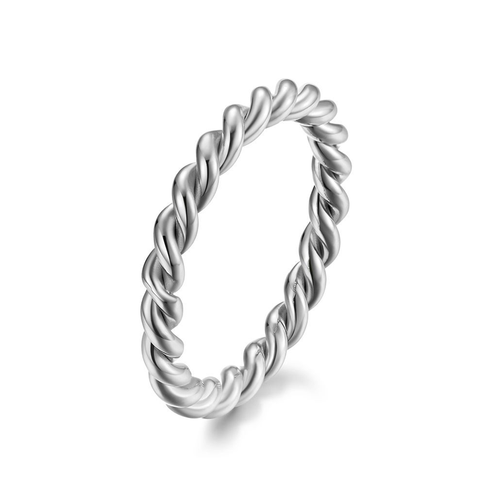 Titanium Steel Finger Ring, plated, Unisex & different size for choice, more colors for choice, 3mm, US Ring Size:5-12, Sold By PC