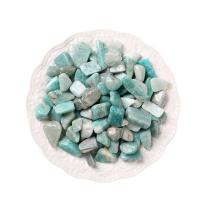 Chips de pierres précieuses , Amazonite, pepite, normes différentes pour le choix & aucun trou, bleu, Vendu par PC