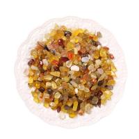 Gemstone Chips, Yellow Agate, Nuggets & no hole, yellow 