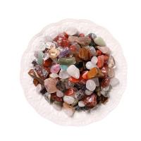 Gemstone Chips, Rainbow Quartz, Nuggets & no hole, multi-colored, 3-5mm 