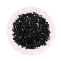 Gemstone Chips, Obsidian, Nuggets & no hole, black 
