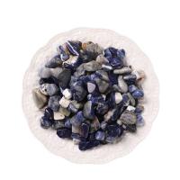 Чипы драгоценных камней, содалит, Комкообразная форма, разный размер для выбора & нет отверстия, голубой, продается сумка