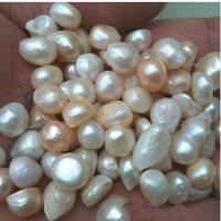 Naturel d'eau douce perles, perle d'eau douce cultivée, Irrégulière, aucun trou, couleurs mélangées, 7-9mm, Environ Vendu par sac