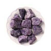 Gemstone Decoration, Natural Lepidolite, Nuggets purple 