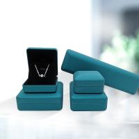 Polyester Multifunctional Jewelry Box, with Velveteen 