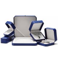 Multifunctional Jewelry Box, PU Leather blue 