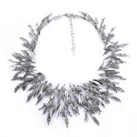 Fashion Statement Necklace, Zinc Alloy, with 2.75 inch extender chain, plated, for woman Approx 17 Inch 
