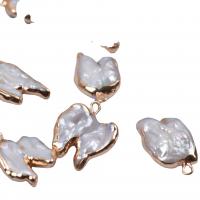 培養された淡水真珠の黄銅ペンダント
, 天然有核フレッシュウォーターパール, とともに 銅, ミックスカラー, 15-16mm, 売り手 パソコン