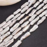 Biwa Cultured Freshwater Pearl Beads, Natural & fashion jewelry & DIY, white, 7-16 .78-15.75 Inch 