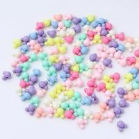 Solide Acryl Perlen, DIY, gemischte Farben, 15x16mm, 460PCs/Tasche, verkauft von Tasche