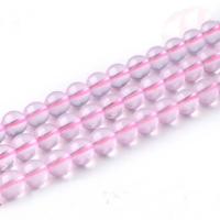 Natural Rose Quartz Beads, Round, DIY, pink cm 