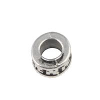 Zinc Alloy Spacer Beads, Round, DIY, silver color, 10mm 