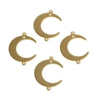 Zinc Alloy Charm Connector, 14K gold plated, fashion jewelry & for woman Approx 1mm 