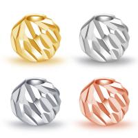 Sterling Silver Spacer Beads, 925 Sterling Silver, Round, plated, DIY 