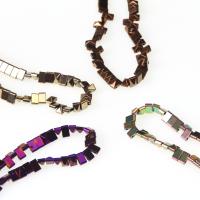 Las Perlas De Hematites Sin Magnético, Hematite, Bricolaje & 2-aguja, más colores para la opción, 8mm, longitud:40 cm, Vendido por Sarta