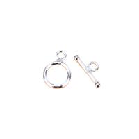 Sterling Silver Toggle Clasp, 925 Sterling Silver, plated, DIY 