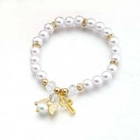 Acrylic Bracelets, Angel, fashion jewelry & for woman 8mm Approx 6-7 Inch 