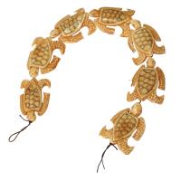 Ox Bone Beads, Turtle, yellow Approx 17.36 Inch, Approx 