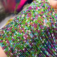 Gemischte Farbe Quarz Perlen, Natürlicher Quarz, rund, poliert, DIY & facettierte, gemischte Farben, 2.5mm, Länge:38 cm, verkauft von Strang