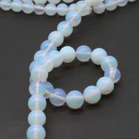 Meer Opal Perlen Schmuck, rund, DIY, klar, Länge:38 cm, verkauft von Strang