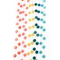 Dyed Shell Beads, Flower, DIY cm 